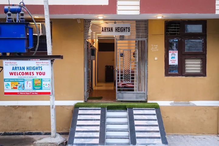 Aryan Heights Boys Hostel Near D-Mart – Rajeev Gandhi Nagar Kota